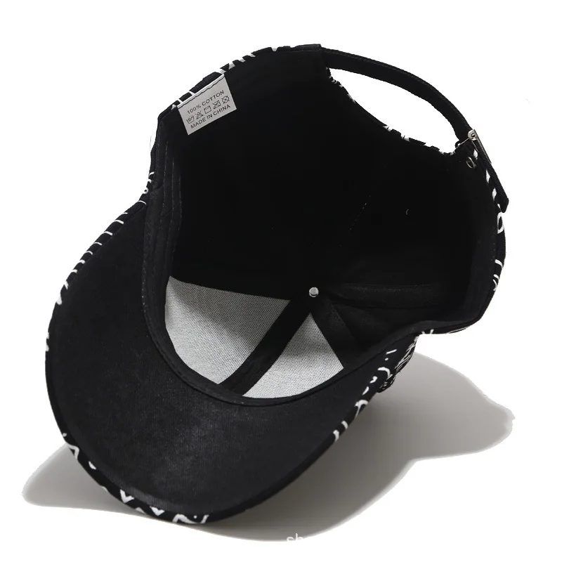 FS модная кепка в стиле хип-хоп с принтом Белый глаз для мужчин и женщин Летняя