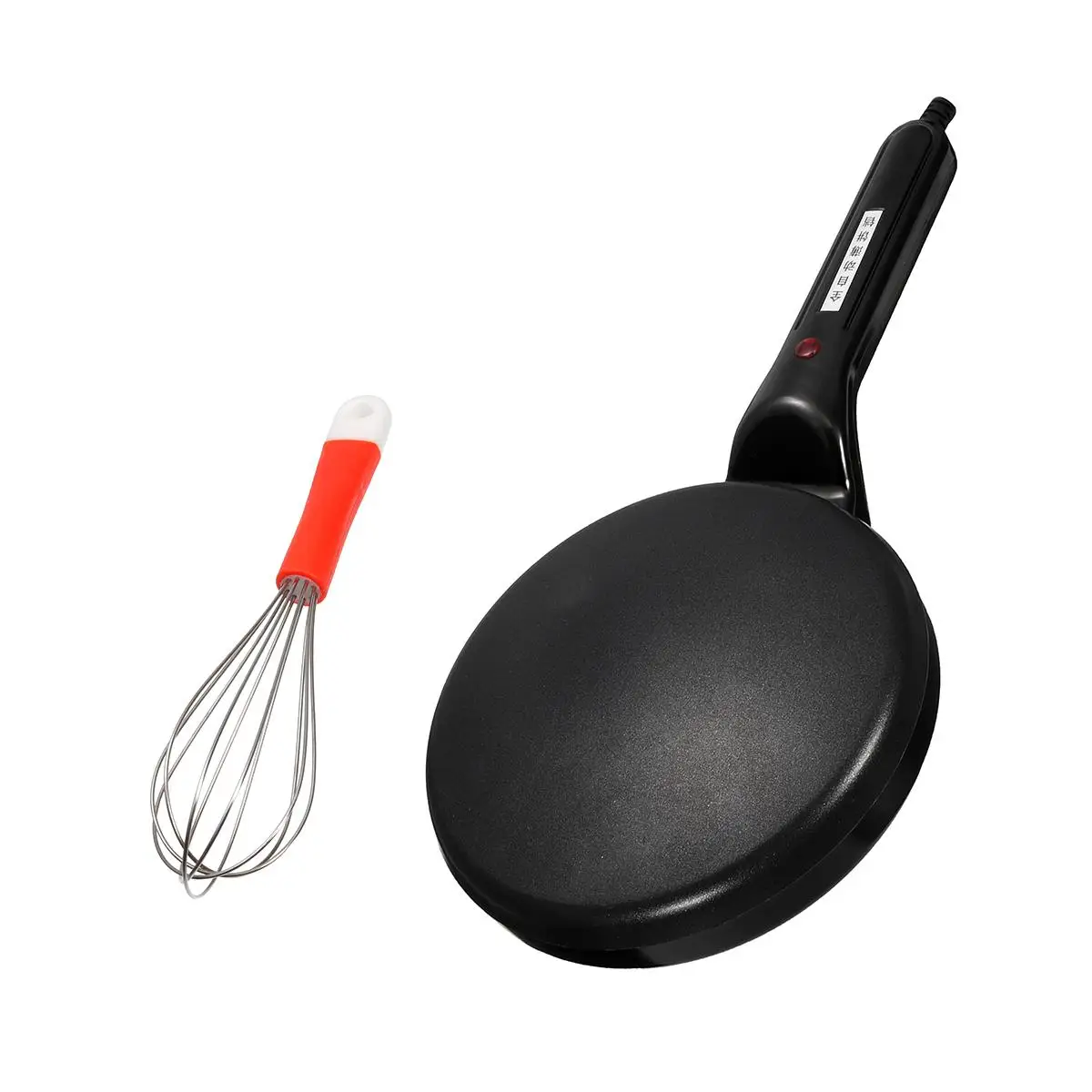 black 220 В антипригарная электрическая, для блинов, для изготовления блинов, машина для приготовления пиццы, антипригарная сковорода, машина для выпечки торта, кухонные инструменты для приготовления крепа - Цвет: black
