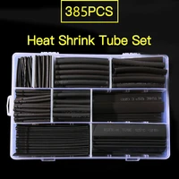 154pcs and 385pcs heat shrink tube able sleeve tubing polyolefin tube heat shrinkable tube insulated thermoresistant tube