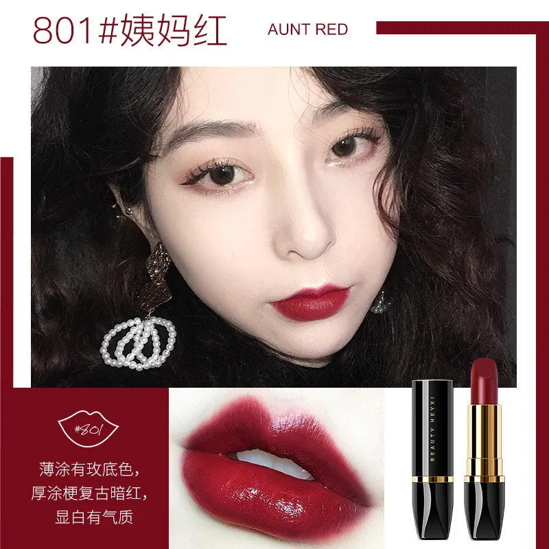 

Long-lasting Moisturizing Matte Lipstick 2020 New Non-fading Non-stick Cup Easy To Wear Lipstick Set Cosmetics Makeup Tools