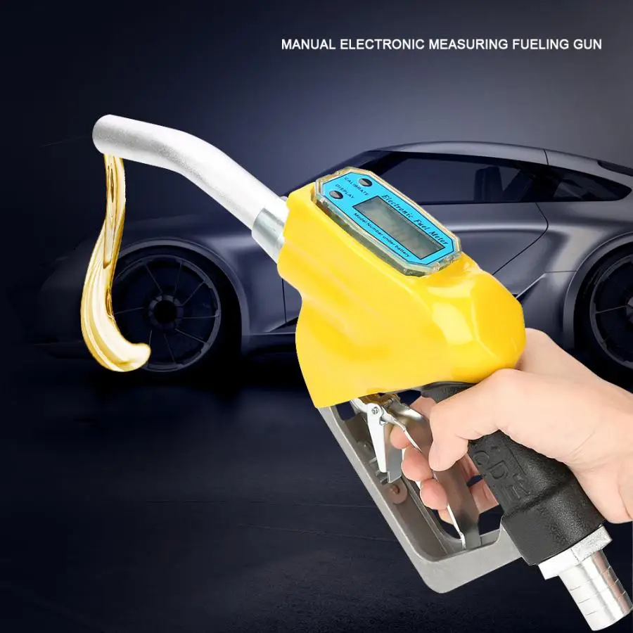 Расходомер Цифровой топливный масляный дизельный керосиновый бензиновый сопло