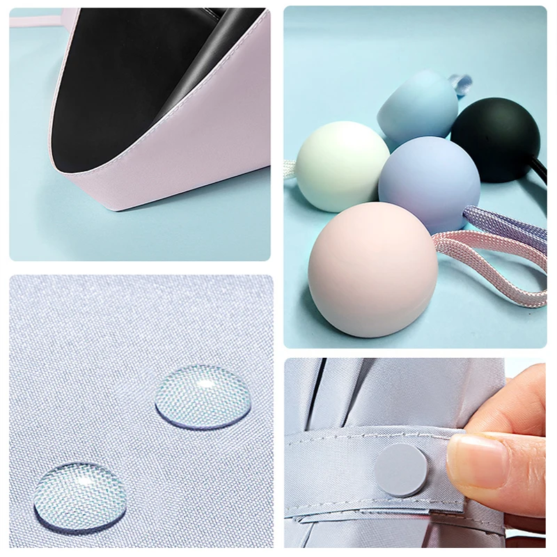 Маленький УФ-зонтик Лидия для женщин мини-светильник солнечный зонт портативный