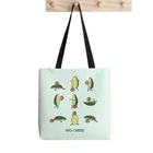 Женская холщовая сумка-шоппер с принтом