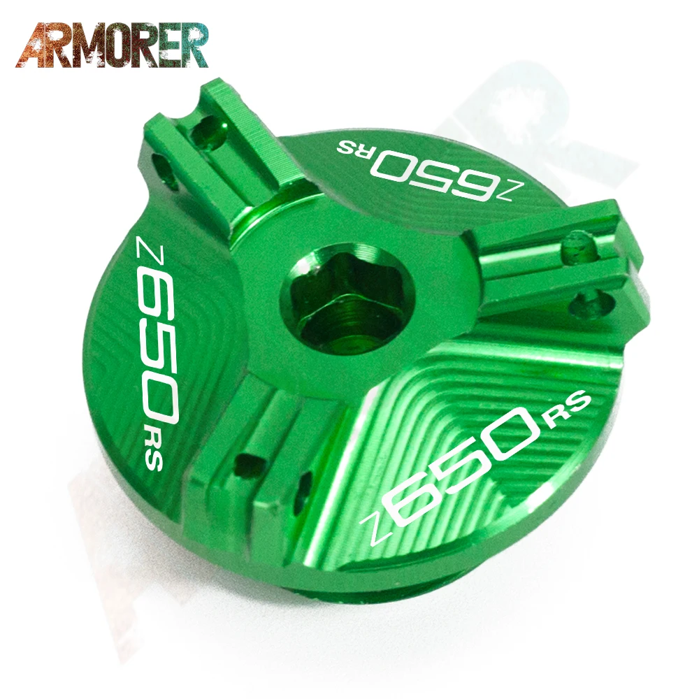 Мотоциклетные аксессуары для KAWASAKI Z 650RS Z650 RS Z650RS 650 M20*2.5 Крышка корпуса картера с винтом для заливки моторного масла.