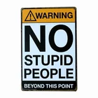 Металлический знак не курить, винтажное украшение Hojalata, Задняя панель для кафе, украшение для дома 20x30 см