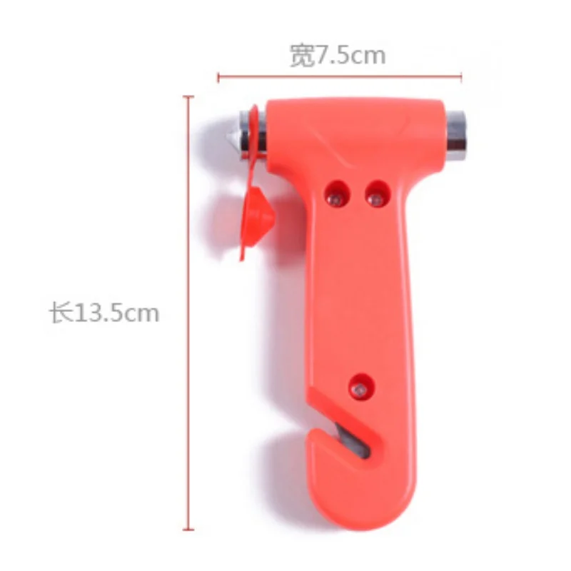 

Mini Car Safety Hammer Life-saving Escape Hammer Window Emperorship Keychain Car Window Broken Emergency Glass Breaker