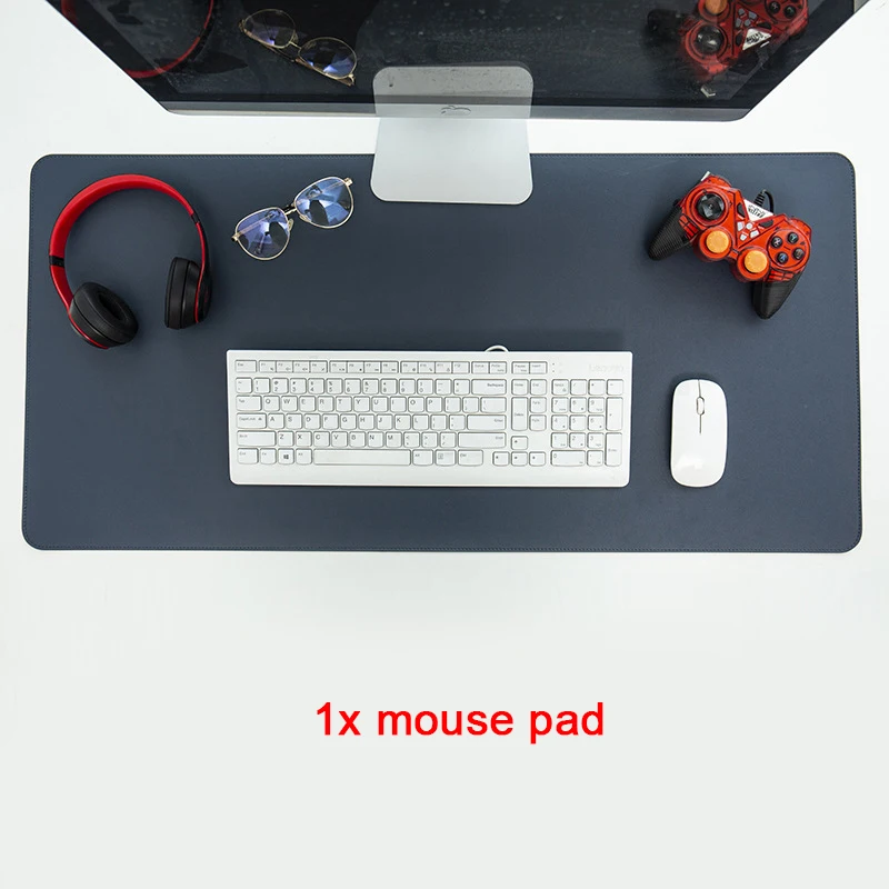 

Gaming Mousepad XXL PU Leather Desk Mat Keyboard Mouse Pad Waterproof Office Desk Pad For Desktop PC Computer Laptop Mous Pad