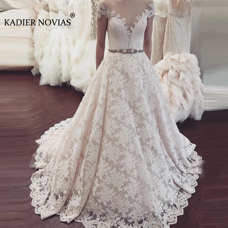 

Long Custom Made Gelinlik A Line Lace Wedding Dress 2021 Vestidos De Boda