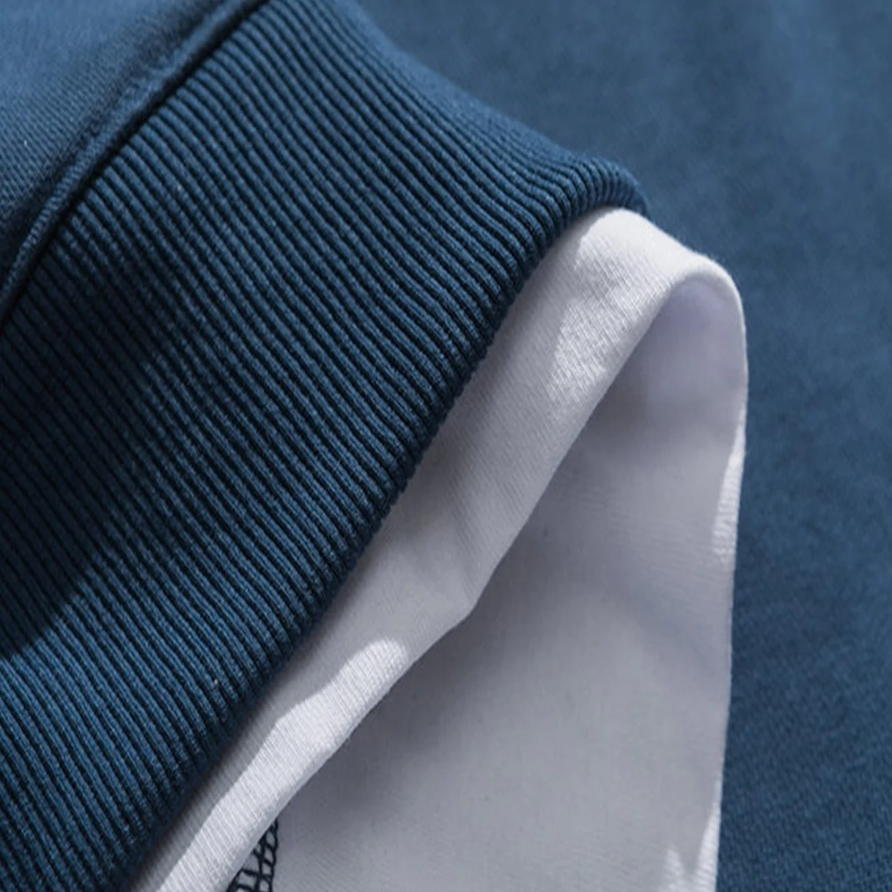 

Fish Print Sweatshirt Fake Two Pullovers Hip Hop Streetwear Hoodie Cotton Pullover Men Japanese Style Loose Tops Unisex