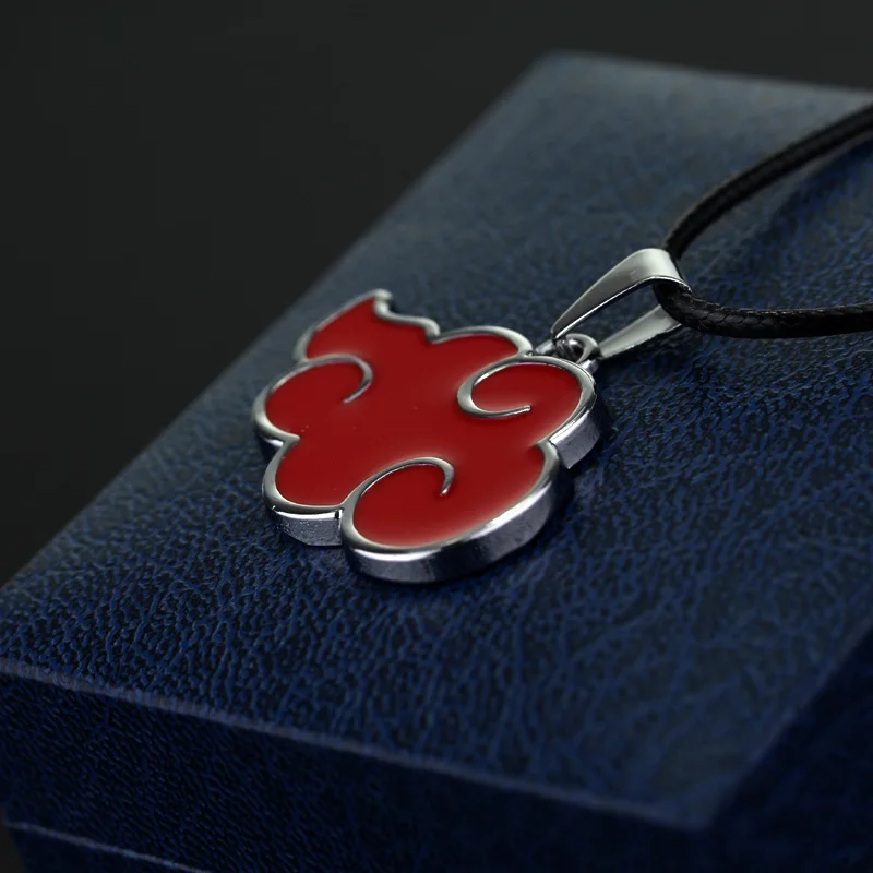 

Anime Cosplay necklaces red cloud Chokers necklace for Women Men Uchiha Itachi Pain pendant Fashion jewelry accessories