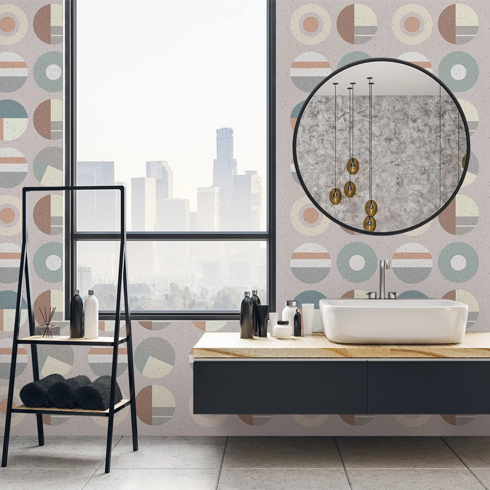 

Giverny Spring Furniture Decal Wallpaper Living Room Adhesive Wall Paper Waterproof Wall Sticker for Modern Room