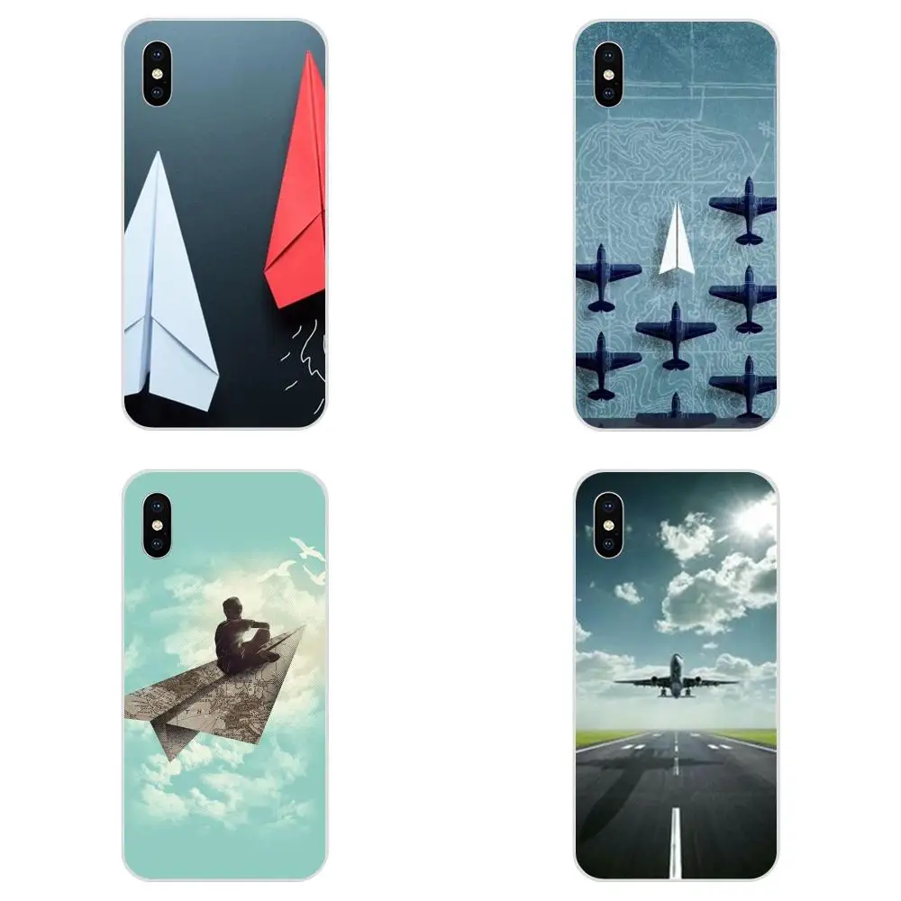 Простые мечты Бумага самолет Мягкая обложка Чехлы для huawei Nova 2 V20 Y3II Y5 Y5II Y6 Y6II Y7 Y9 G8