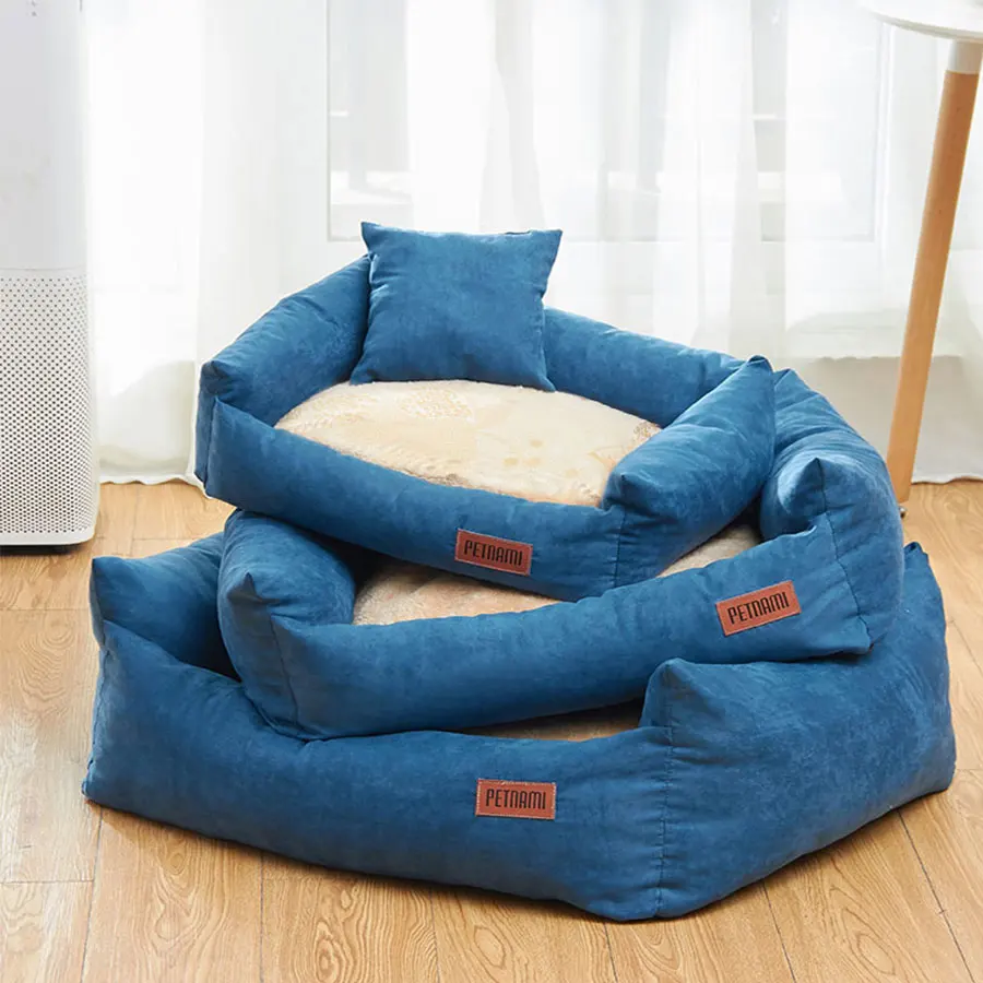 Dogs Bed Waterproof Bottom Detachable Wash Dogs house For Medium Large Dog Warm comfort Pet bed Mat Lounger sofa Pet supplies