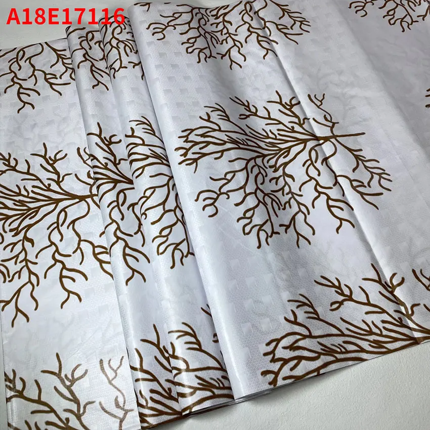 Большая Акция африканская базиновая шелковая кружевная ткань нигерийский