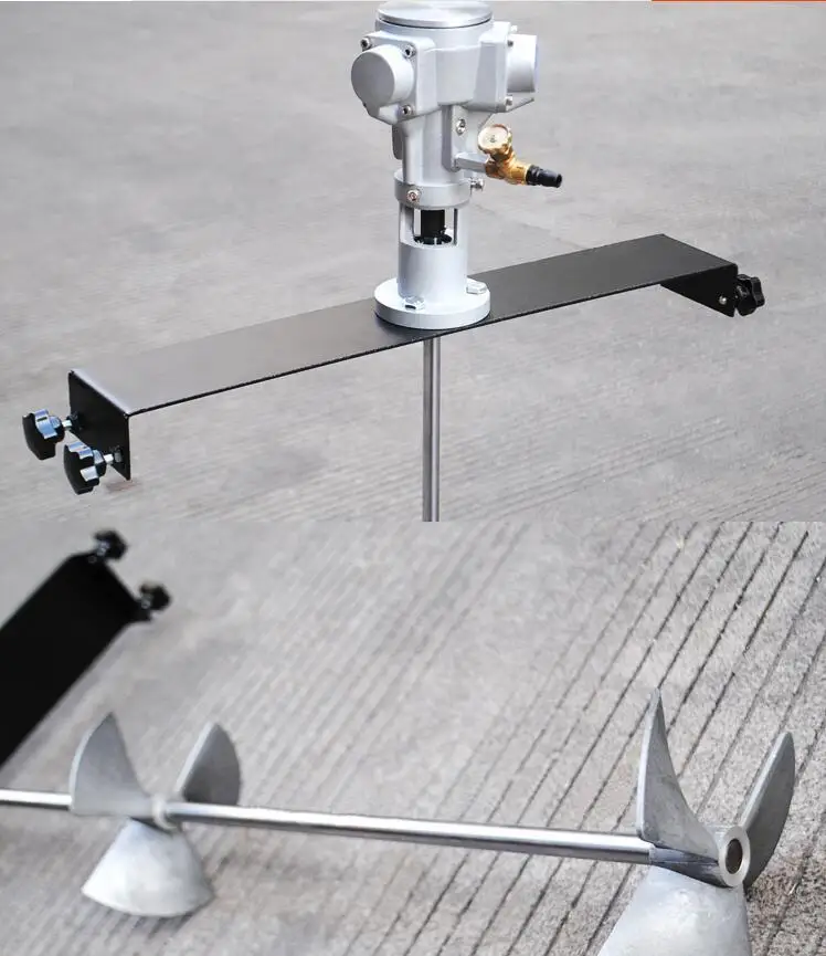 50gallon Pneumatic Mixer Horizontal Plate Rung Dope Tank Barrel Aluminum Alloy z H# | Power Tool Accessories