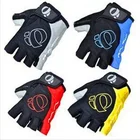 Перчатки на полпальца для мужчин и женщин, Нескользящие дышащие спортивные митенки, защита от пота, амортизирующие, для велоспорта