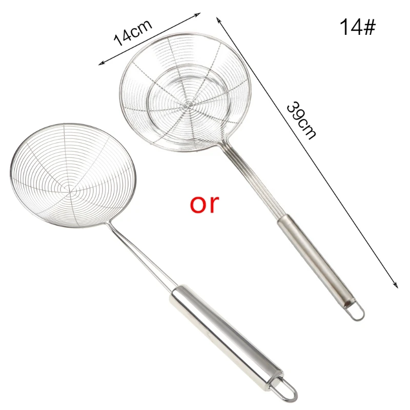 Ковш для сковороды с длинной ручкой из нержавеющей стали кухонный ковш кухни