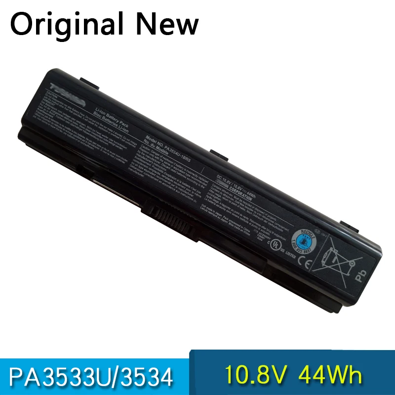 Оригинальный PA3533U PA3534U 1BRS 1BAS Аккумулятор для ноутбука Toshiba Satellite A200 A210 A300 A350 L300 L450
