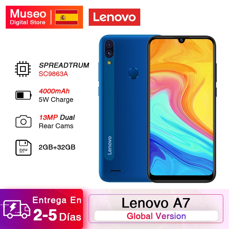 Смартфон Lenovo A7 восемь ядер 2 ГБ 32 экран 6 09 дюйма 4000 мАч|Смартфоны| |