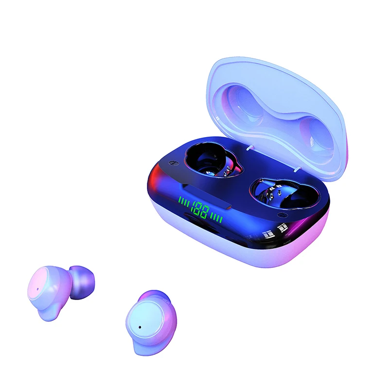 

TWS-стереонаушники с поддержкой Bluetooth 5,0 и зарядным футляром