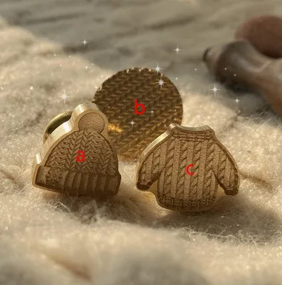 Креативная шапочка для свитера furring специальная форма восковая печать