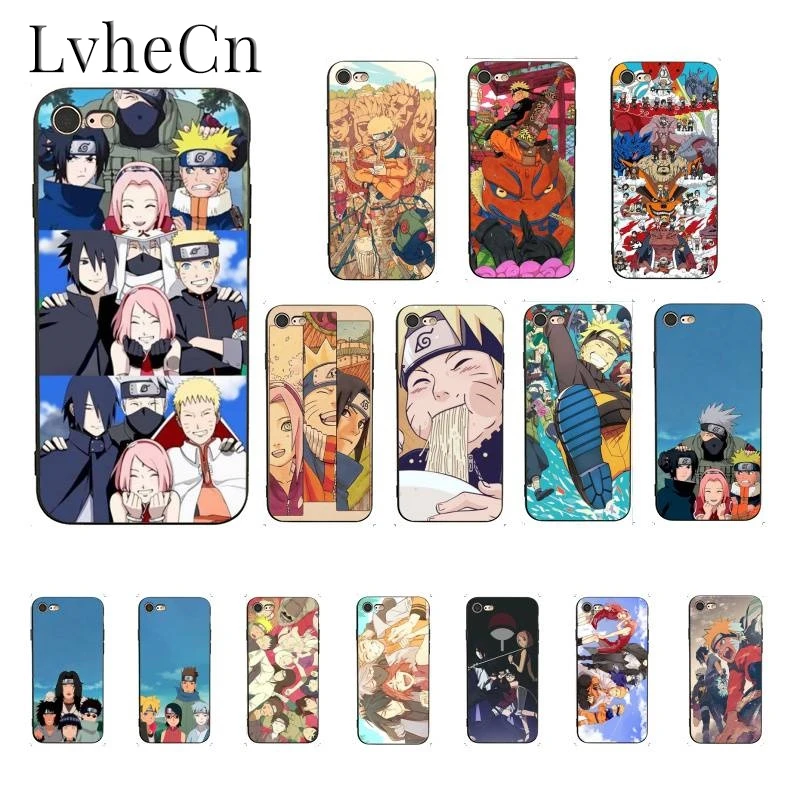 LvheCn Boruto Naruto новая старая команда 7 Уникальный дизайн PhoneCover для iPhone 4 5 5S 6 6S 6plus 7plus 8