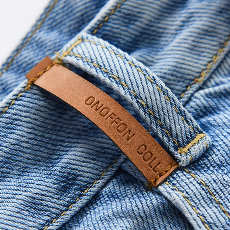 Short Sexy bleu clair e-girl's, taille haute, multi-boutons, plage, fête, pantalon chaud, mode coréenne, choix essentiel, été