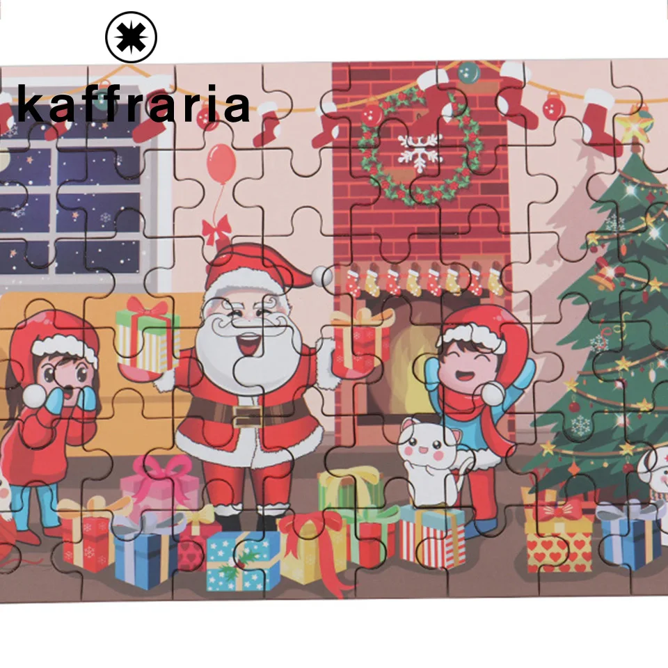 60 штук деревянные головоломки игрушки для детей Мультяшные животные автомобиль