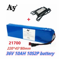 36v 10s2p 10ah 21700 li ion battery electric scooter battery pack built in bms