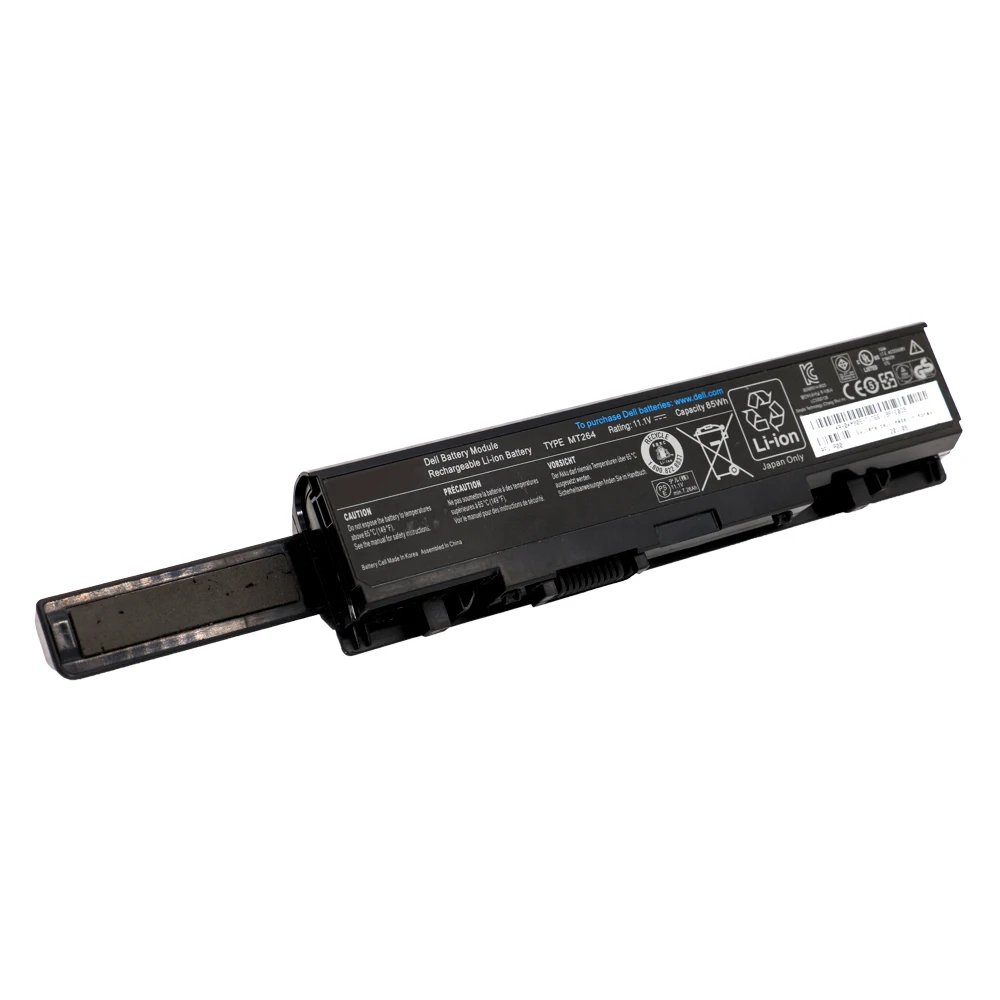9 ячеек 85Wh KM958 KM965 MT264 WU946 Аккумулятор для ноутбука DELL Studio 1535 1536 1537 1555 1557 312-1558 312-0701