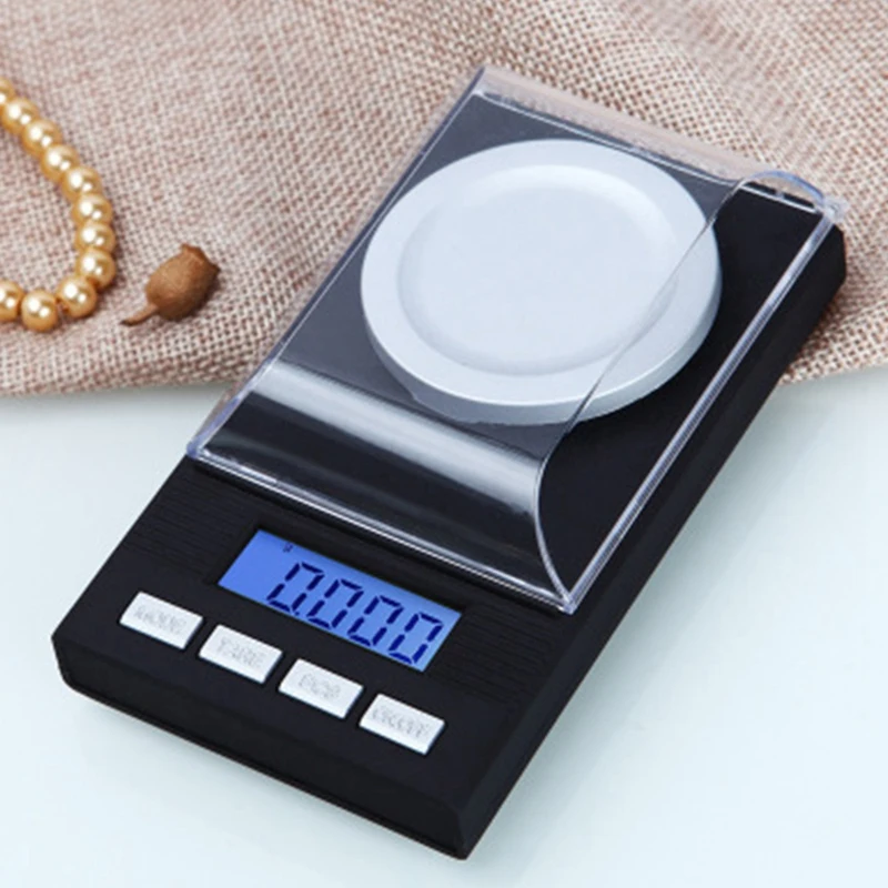 

Digital Milligram Scale 100 x 0.001 G - with Mini LCD Display, Digital Pocket Balance, Digital Laboratory Balance