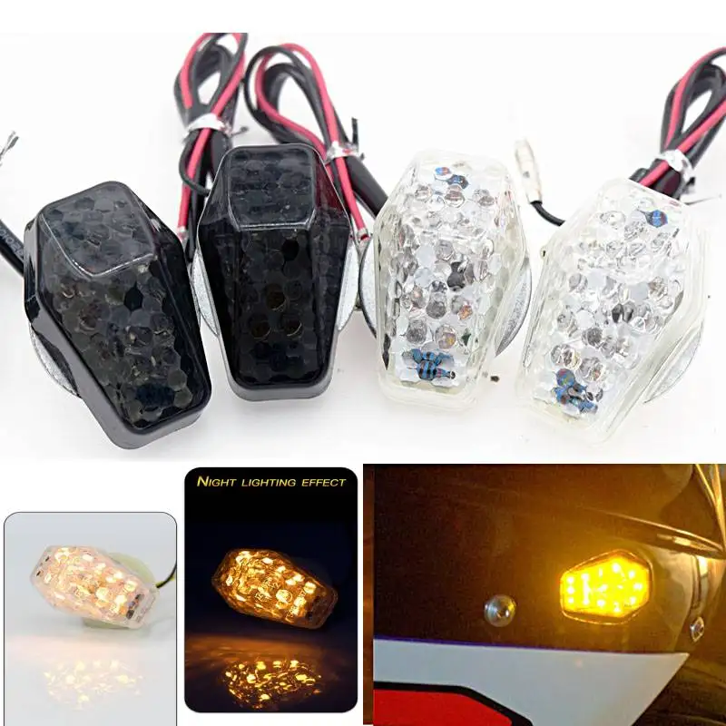 

2 шт., поворотные светодиодные индикасветодиодный для мотоциклов Suzuki GSXR600 GSXR750 GSXR1000 SV1000 Bandit