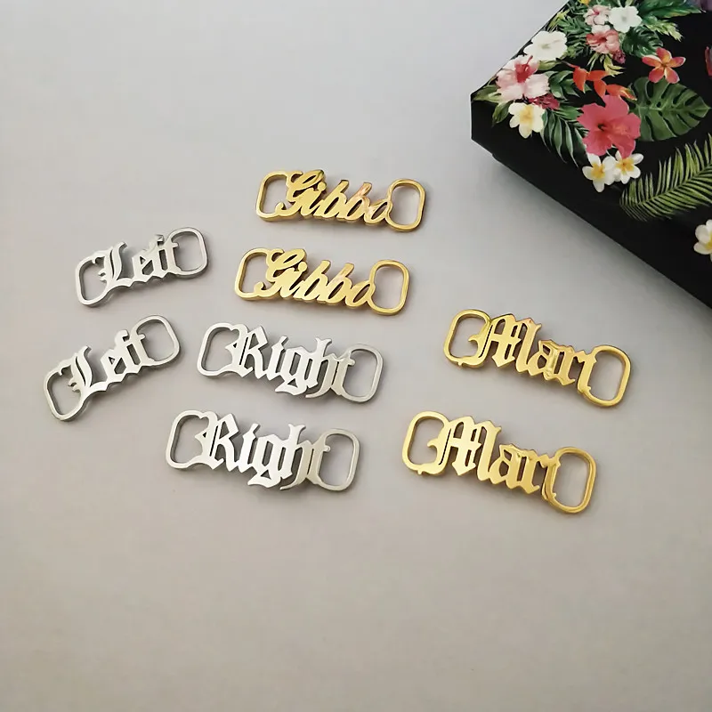 Модные VIP украшения из нержавеющей стали с именной табличкой очаровательные