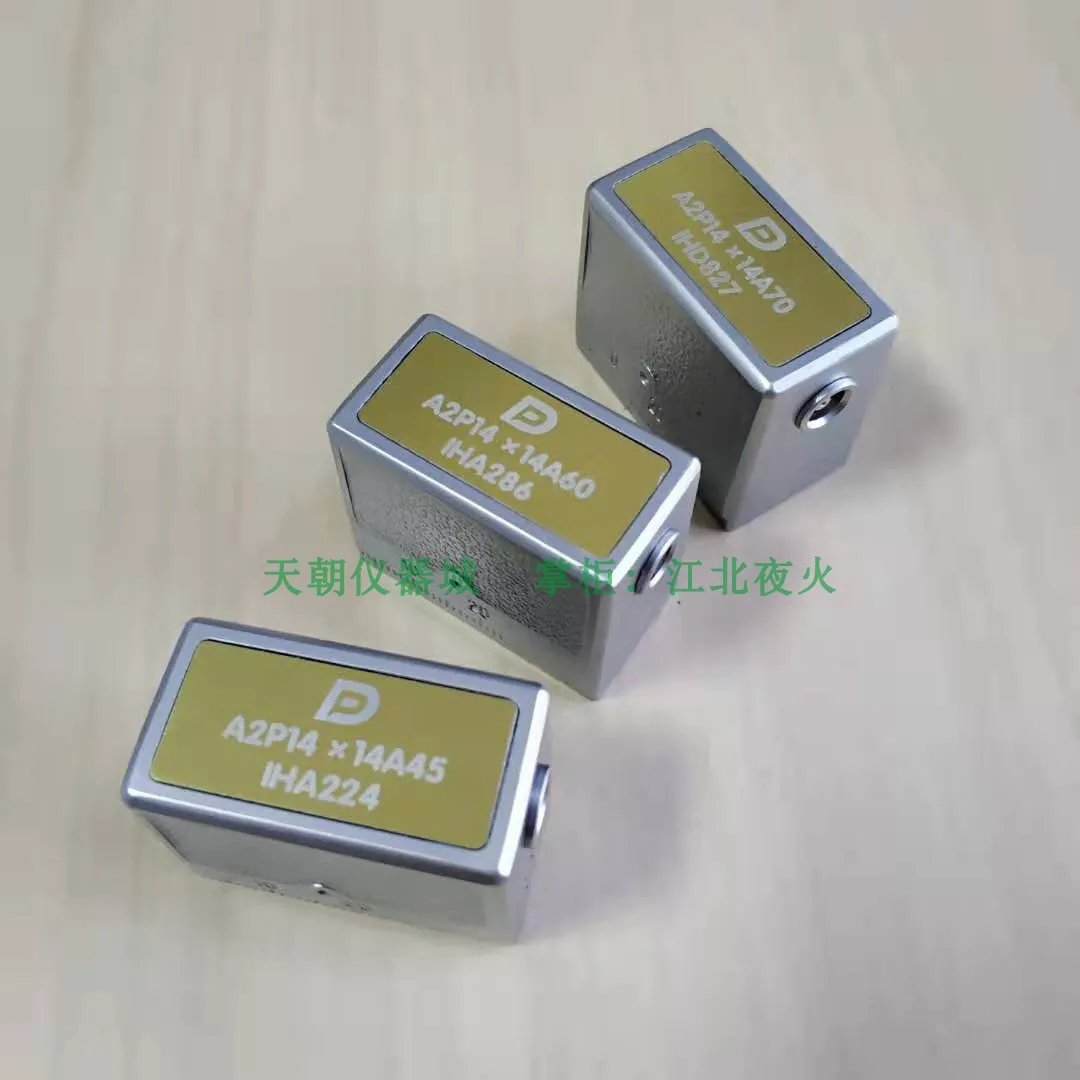 

1pcs Oblique Probe 2MHz Ultrasonic Transverse Wave Probe 2P14*14A45/60/70