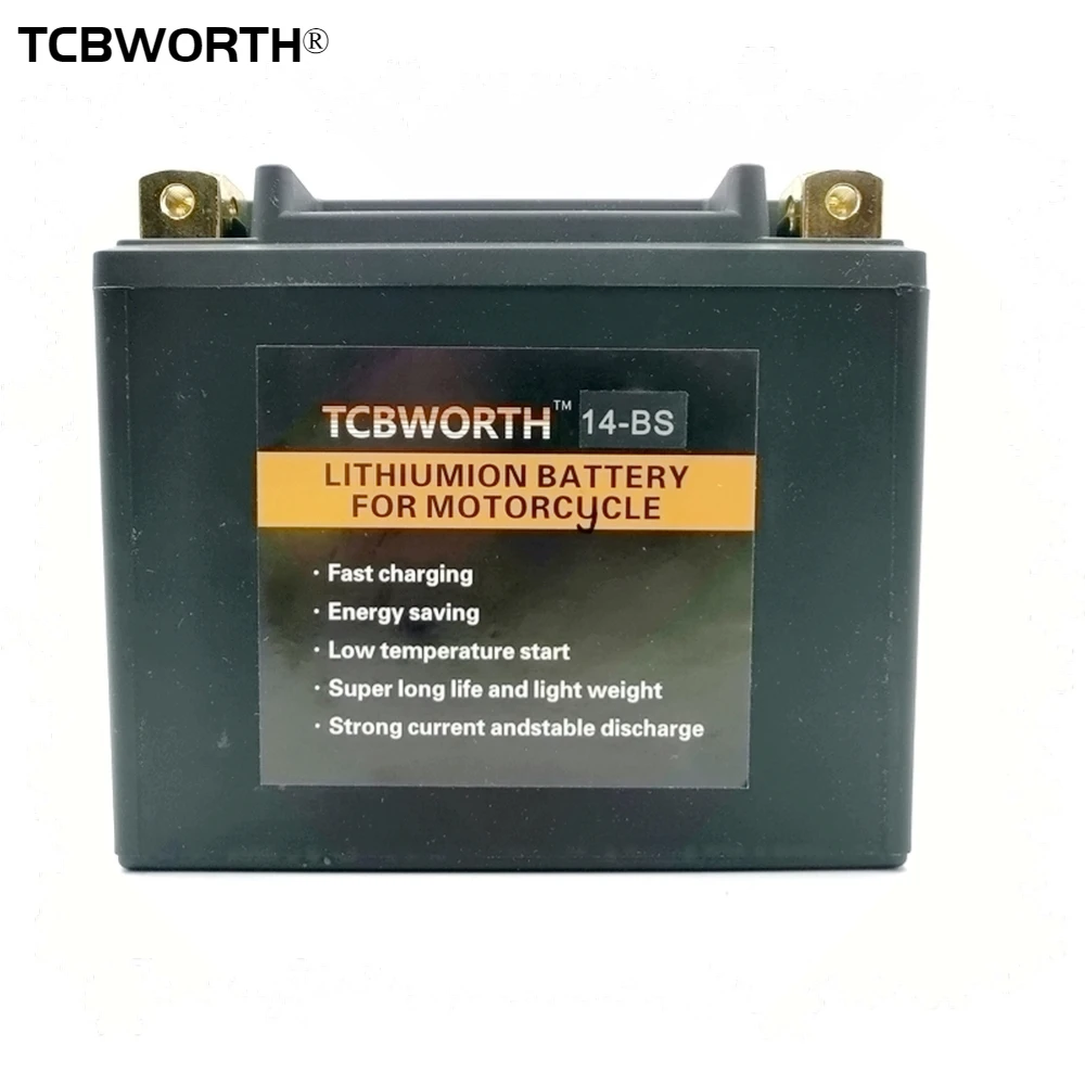 Аккумулятор для мотоцикла литий фосфатный аккумулятор TCBWORTH низкотемпературный
