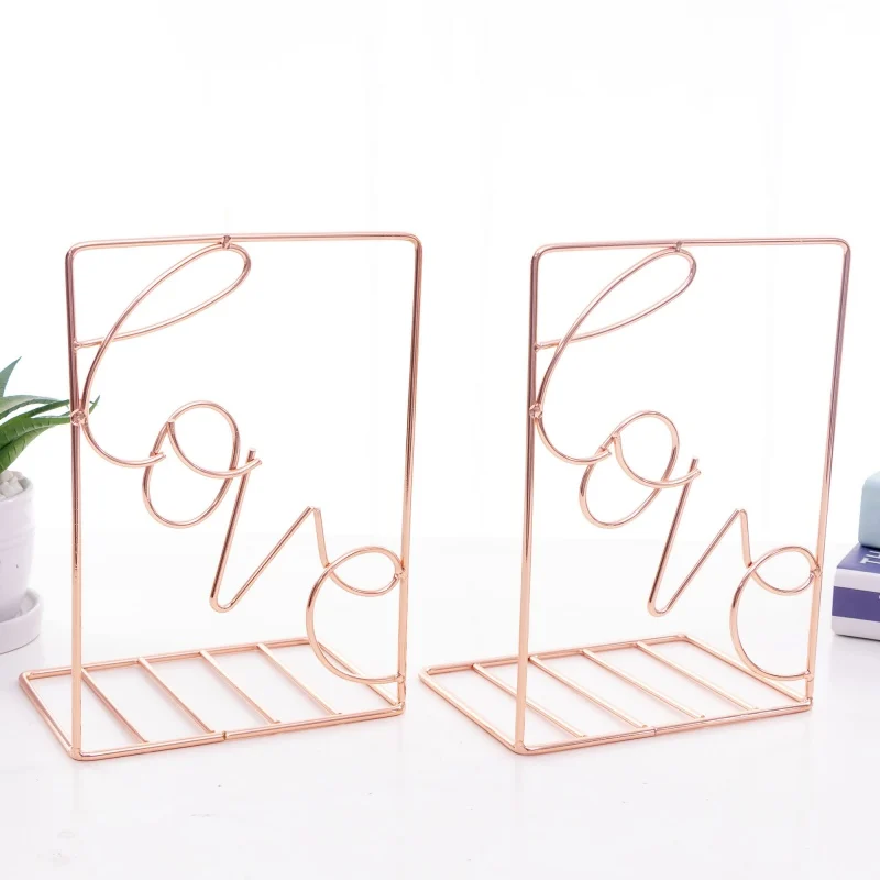 Железная проволока металлические книжные концы в скандинавском стиле