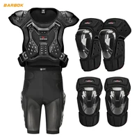 wosawe adult motocross body armor set sleeveless jacket shorts elbow knee pads protection mtb motorcycle protective gear suit