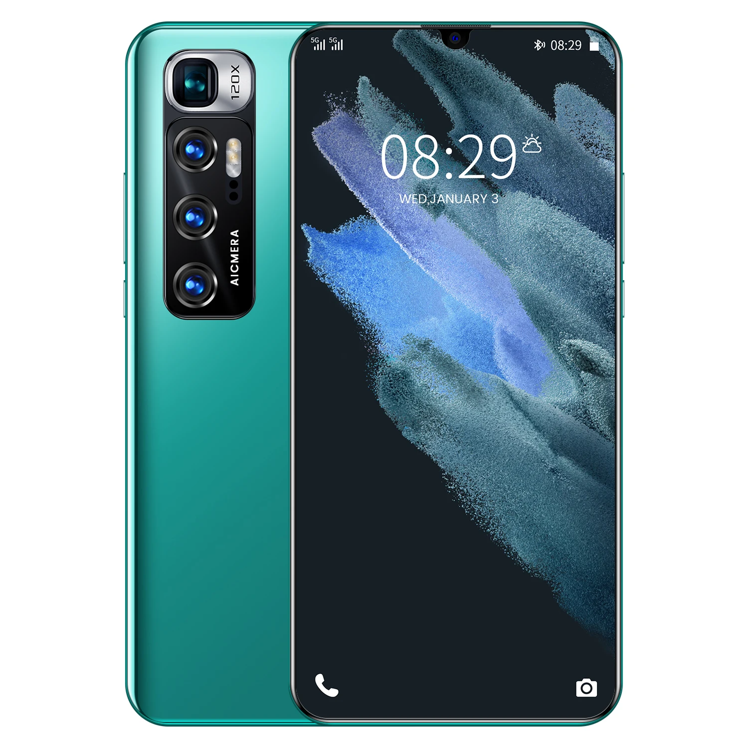 

Global Version M11 pro 6.8 Inch HD Full Screen 8+256GB 5000mAh 5G Snapdragon 888 Bands Fingerprint Unlock Face ID Smartphones