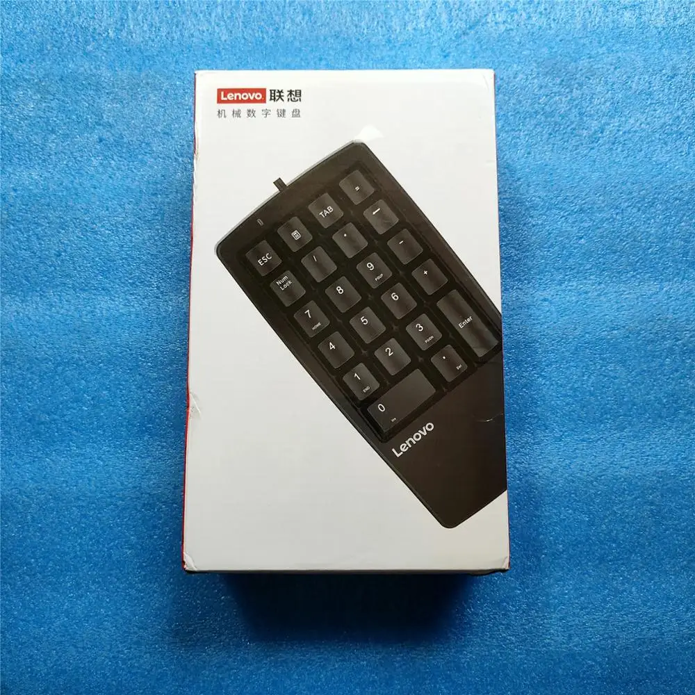 

New/Orig For Lenovo FKL808 mini wired usb numeric keypad external financial Keypad