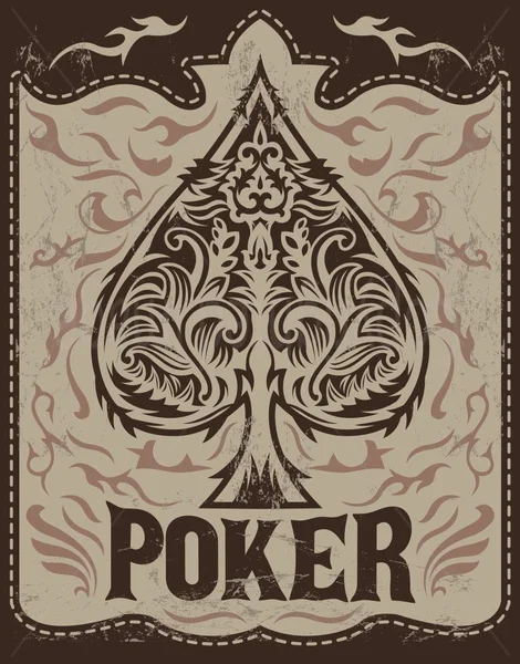 

Большой металлический жестяной покер, постер, винтажный стиль, табличка, ретро-табличка, винтажный металлический знак