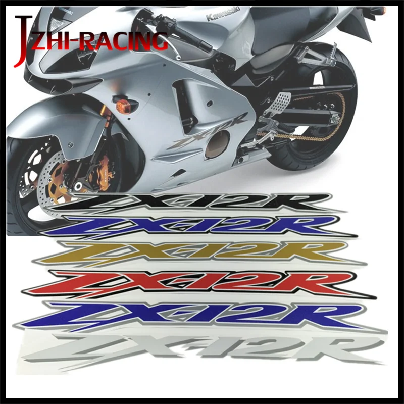 

ZX-12 3M Whole Car Sticker Motorcycle high quality Decal Sticker For KAWASAKI Ninja ZX12R 6 Color