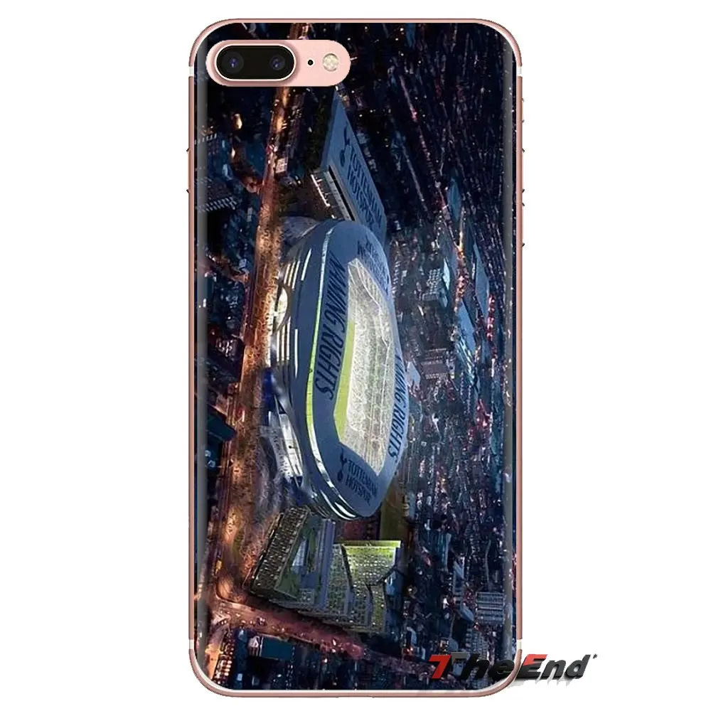 Transparent Soft Covers For Samsung Galaxy J1 J2 J3 J4 J5 J6 J7 J8 Plus 2018 Prime 2015 2016 2017 White Hart Lane London Stadium |