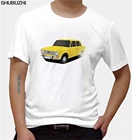 Рубашка с коротким рукавом Homem, из натурального хлопка, для русской Волжской машины Лада ВАЗ 2101 ГАЗ 21 человек