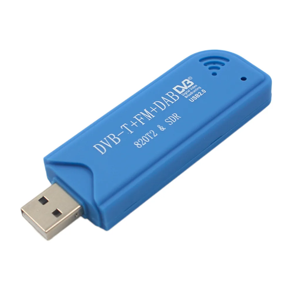 Цифровой ТВ ресивер USB 2 0 цифровой DVB T SDR + DAB FM HD тюнер приемник RTL2832U R820T2