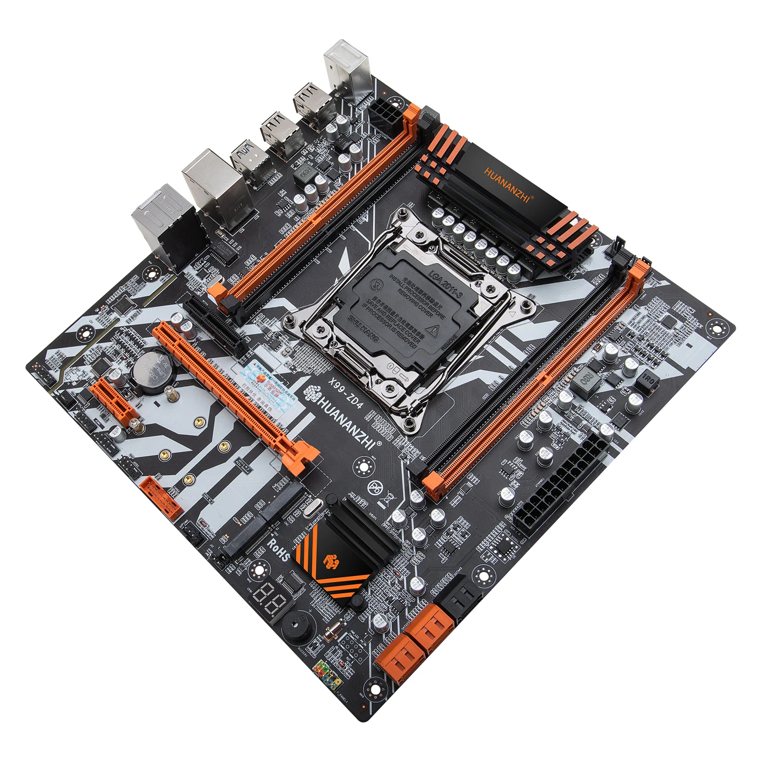 Bestellen HUANANZHI X99 ZD4 Motherboard Mit Intel XEON E5 2620 V3 Mit 2*8G DDR4 NON-ECC Speicher Combo Kit Set NVME SATA USB 3,0