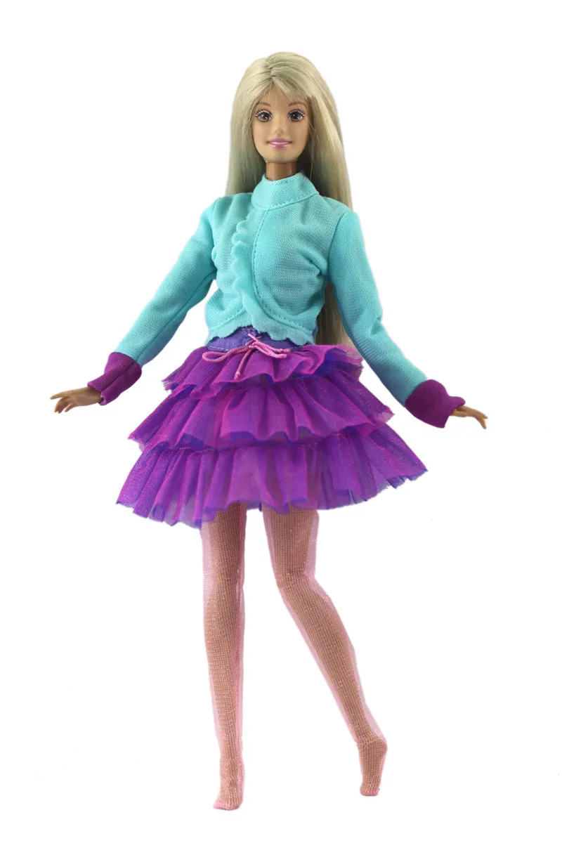 

Fashion Outfits for Barbie CD FR Kurhn BJD Doll Clothes Accessories Dollhouse Role Play