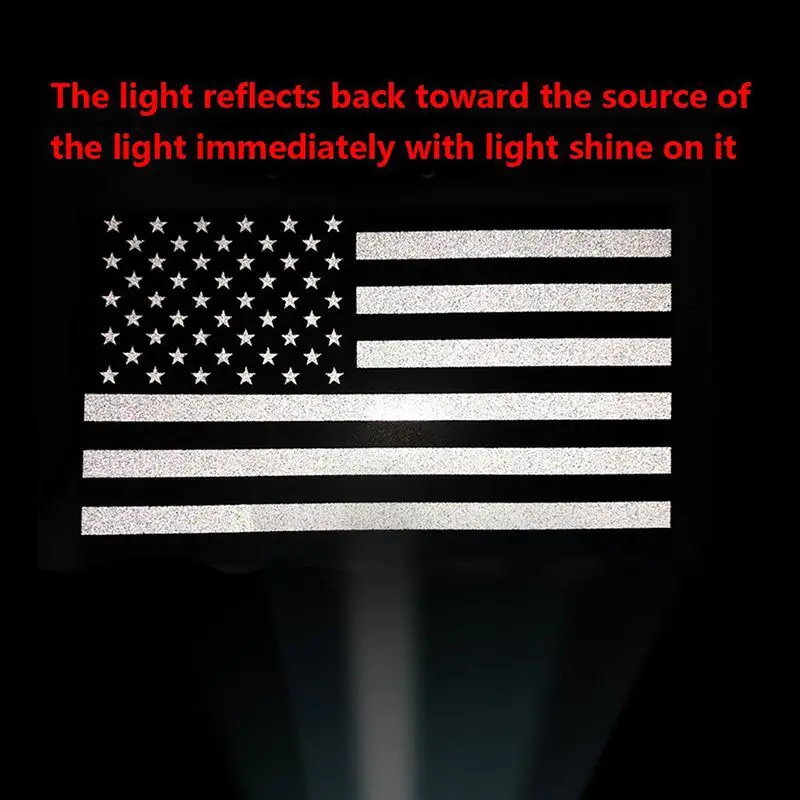 Прямоугольный США американский флаг наклейка Стикеры футболка с принтом