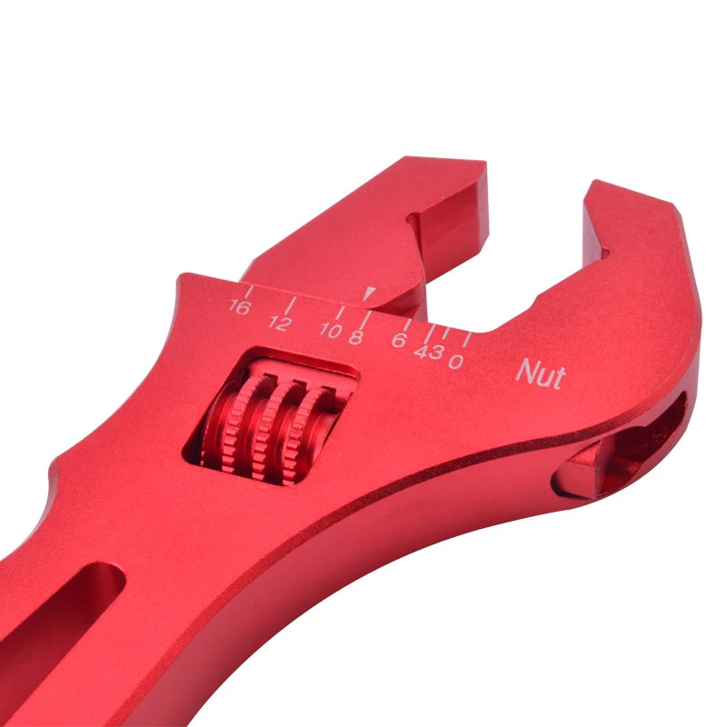 V байонетный Регулируемый Алюминиевый ключ для масляного шланга штуцер гаечный AN