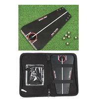 portable golf putting training aid alignment swing trainer golf swing straight practice eye line golf accessories