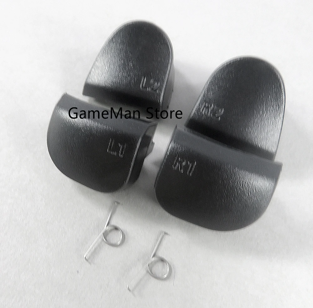 

100 комплектов для PS5 L1 R1 L2 R2 Пружинные кнопки для L2 R2 триггерные кнопки для Playstation 5 PS5 аксессуары для геймпада